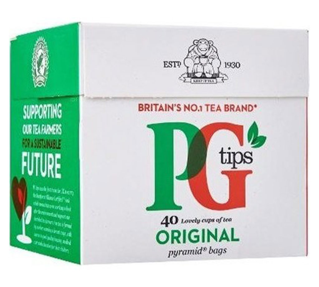 PG Tips Tea 40 Pyramid bags
