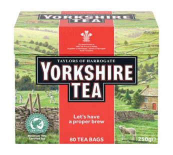 Taylors Yorkshire Tea 80 Tea Bags