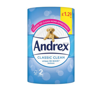 Andrex Classic Clean 2 Rolls