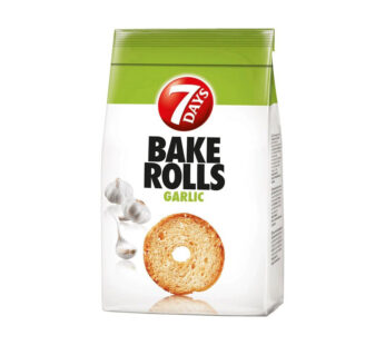 7 Days Bake Rolls Garlic (80g)