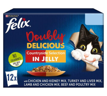 Felix Countryside Selection in Jelly Doubly Delicious (12x100g)
