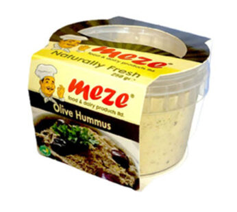 Meze Hummus with Black Olive (250g)